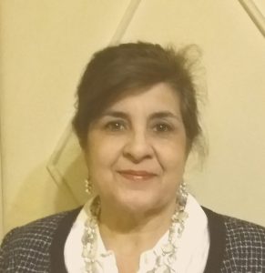 A artista plástica Maria Teresa de Oliveira Ribeiro Vidigal