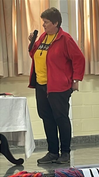 A Coordenadora Nacional da Pastoral Carcerária, Irmã Petra Pfaller.